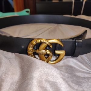 Gucci GG Snake belt